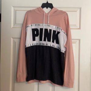 PINK Leggings Shirt with Hood